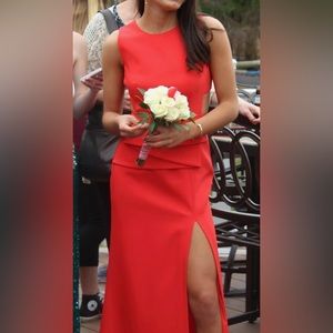 BCBG MAXAZRIA Gown, Size 2, Color: Poppy